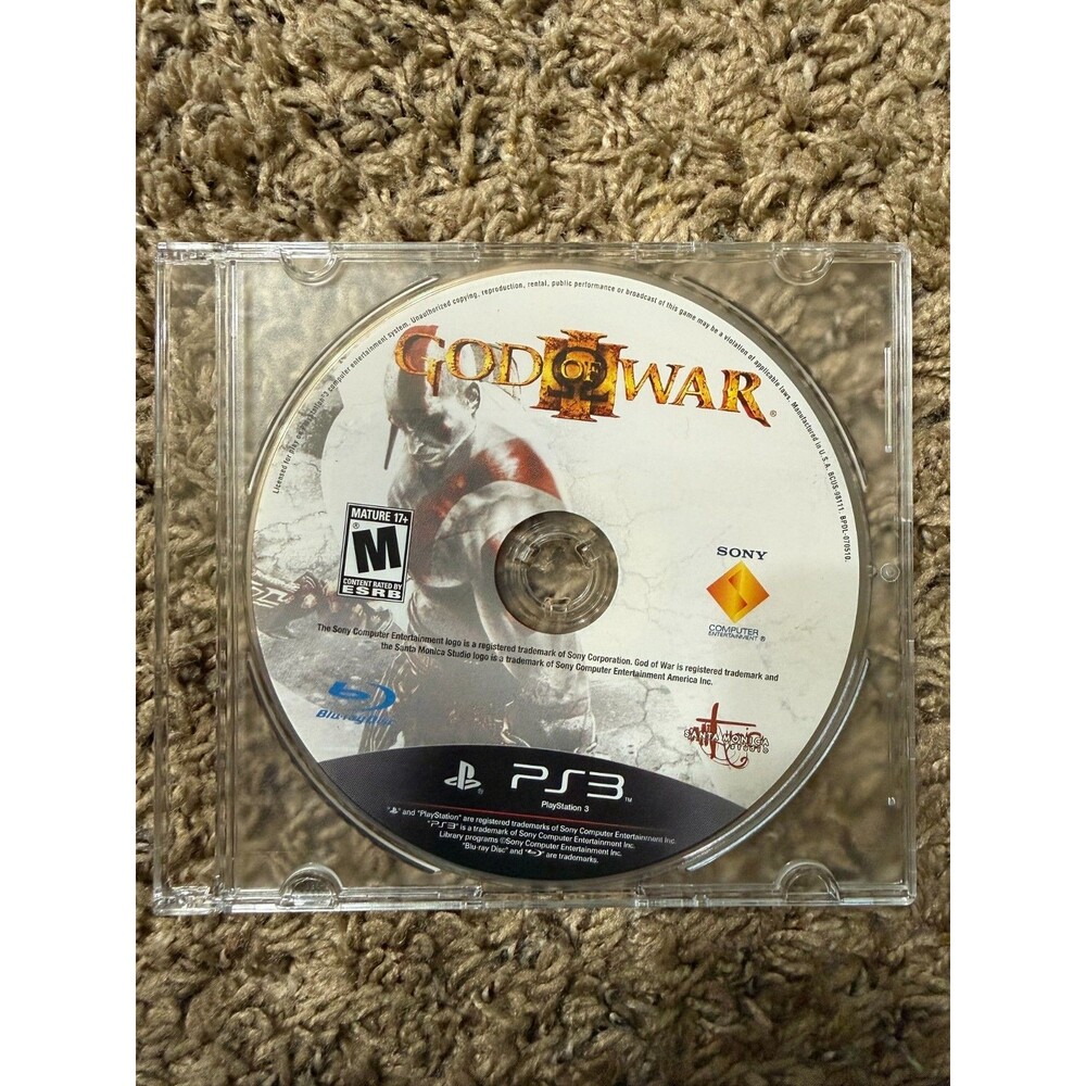 God of War III (Sony Playstation 3, 2010) PS3 - Disc Only